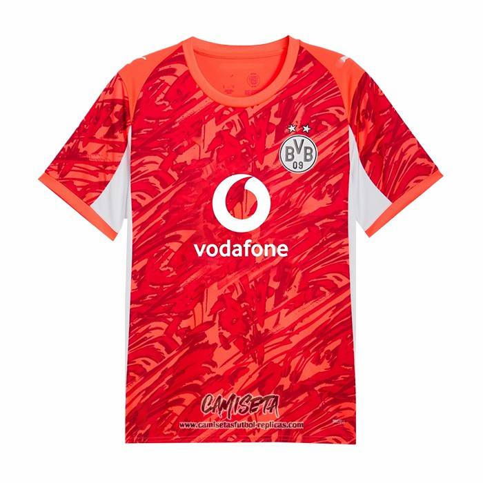 Segunda Camiseta Borussia Dortmund Portero 2025-2026 Rojo